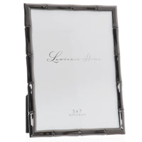 Black Bamboo Metal Frame
