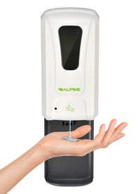 White Sanitizer Dispenser