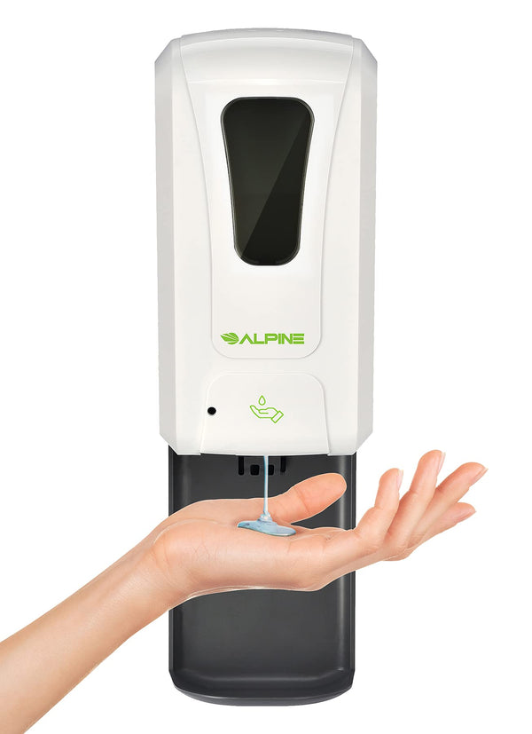 White Sanitizer Dispenser