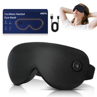Black Heated Eye Mask