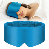 Blue Silk Sleep Mask