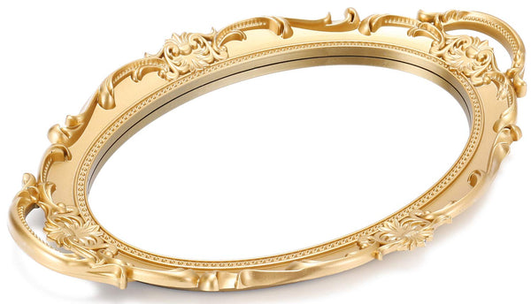Gold Mirror Tray