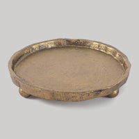 Vintage Brass Candle Tray