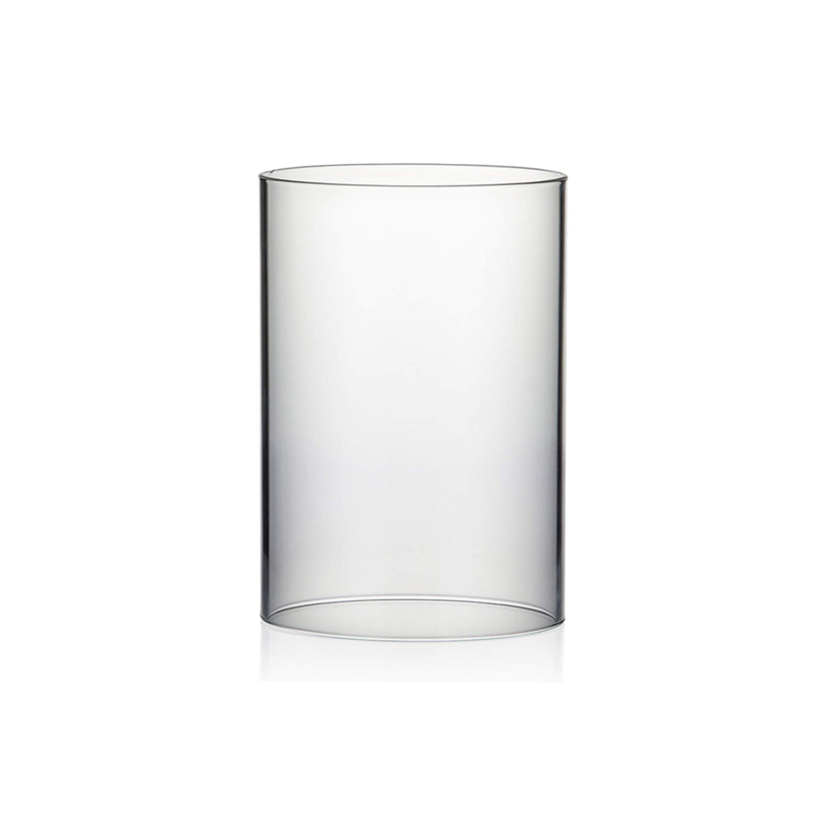 Clear Glass Hurricane Candle Sleeve