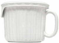 French White Meal Mugs (Set of 2)