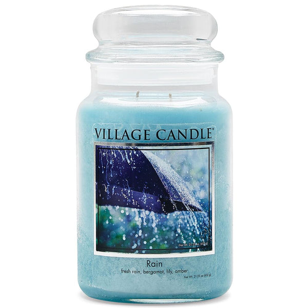 Rain Apothecary Jar Candle