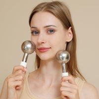White Steel Ice Globes