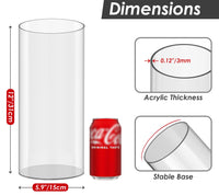 Clear Acrylic Hurricane Holder