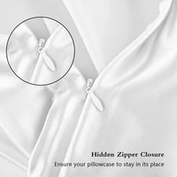 White Silk Pillowcases (Set of 2)
