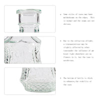 Clear Glass Flower Bud Vases