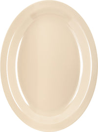 Tan Oval Platters (Set of 12)