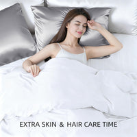 Silver Grey Mulberry Pillowcase