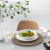 White Porcelain Pasta Bowl