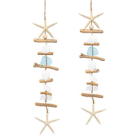 Driftwood Starfish Wall Decor (Set of 2)