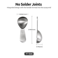 Steel Measuring Scoops (Set of 2)