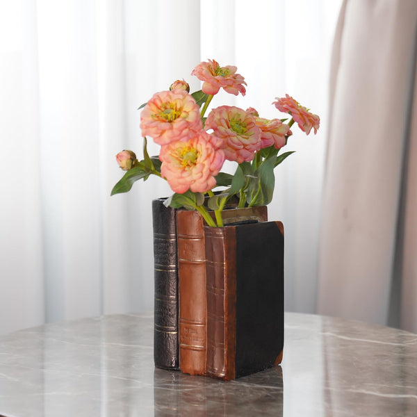 Book-Shaped Flower Vase