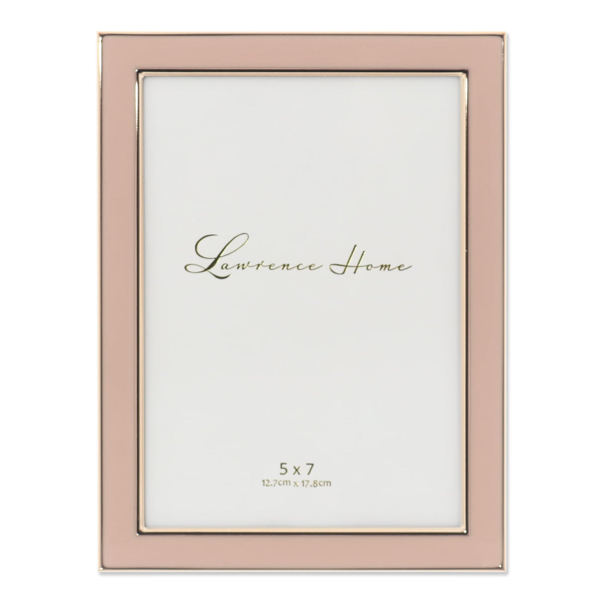 Pink Enamel Picture Frame