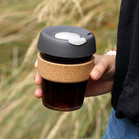 Glass Tumbler with Cork Band