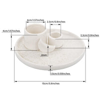 White Ceramic Incense Burner