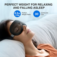 Gray Weighted Sleep Mask
