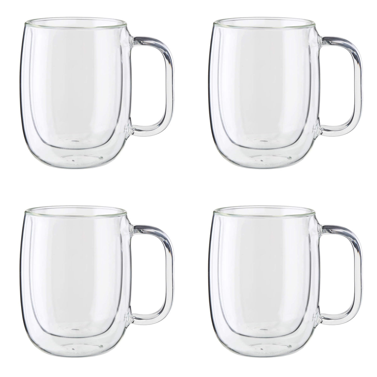 Double-Wall Coffee Glasses (Set of 4)