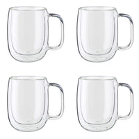 Double-Wall Coffee Glasses (Set of 4)