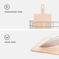 Natural Cutting Board with Handle