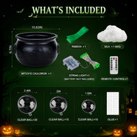 Black Witch's Cauldron Pot