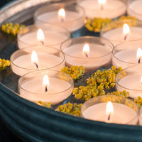 Clear Cup Tealight Candles