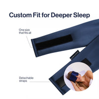 Dark Blue Silk Sleep Mask