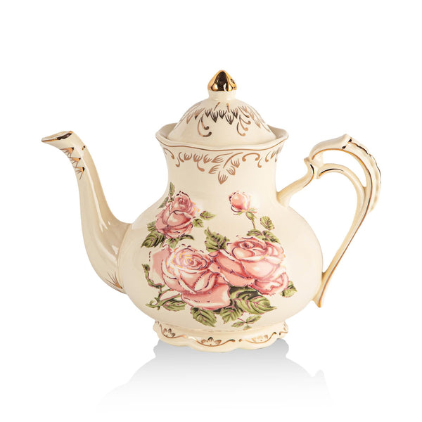 Rose Teapot with Infuser