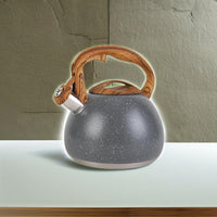 Gray Whistling Tea Kettle