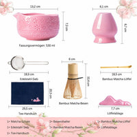 Pink Ceramic Matcha Kit