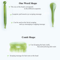 Resin Gua Sha Tool Set