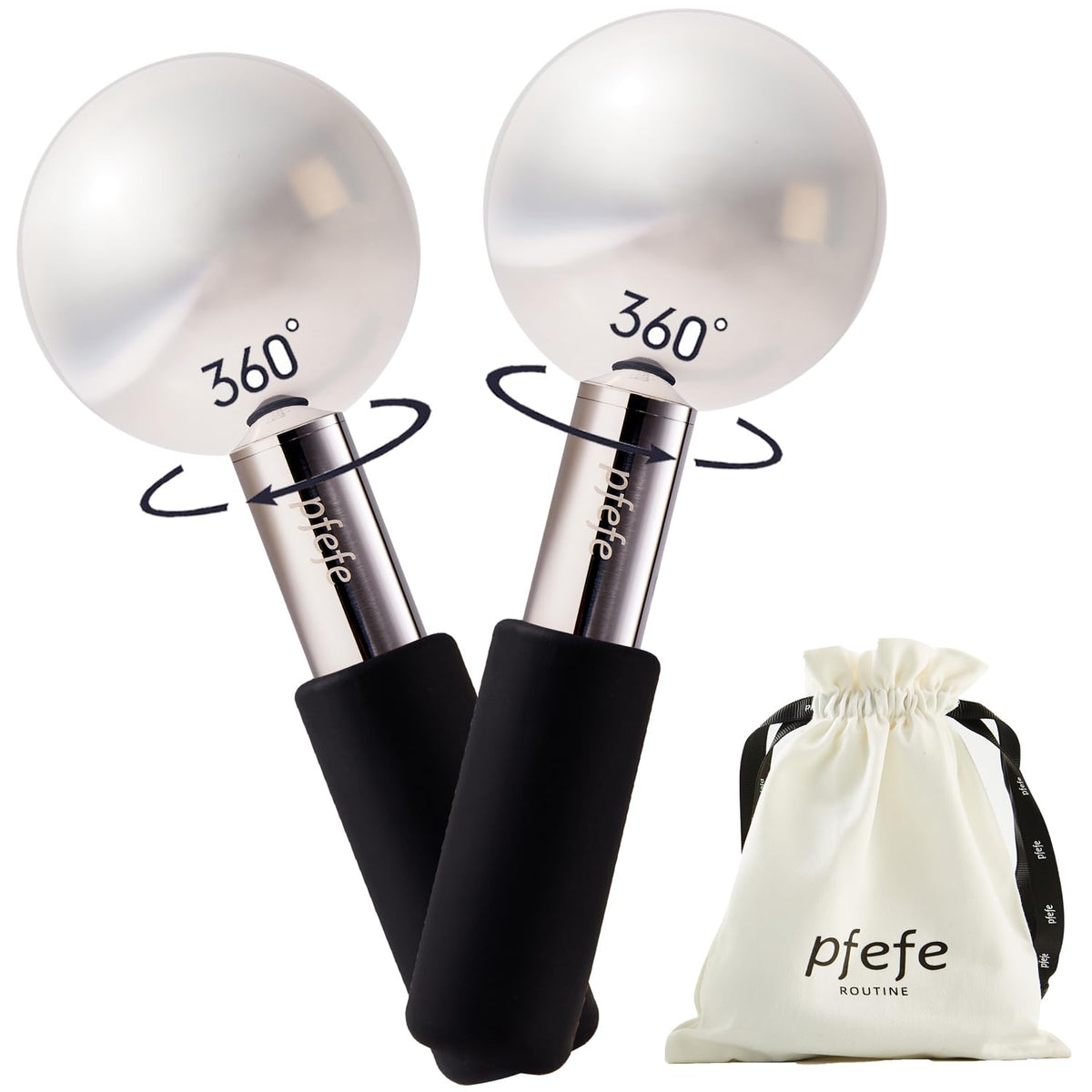 Black Rotating Ice Globes