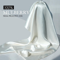 Ivory Silk Pillowcase