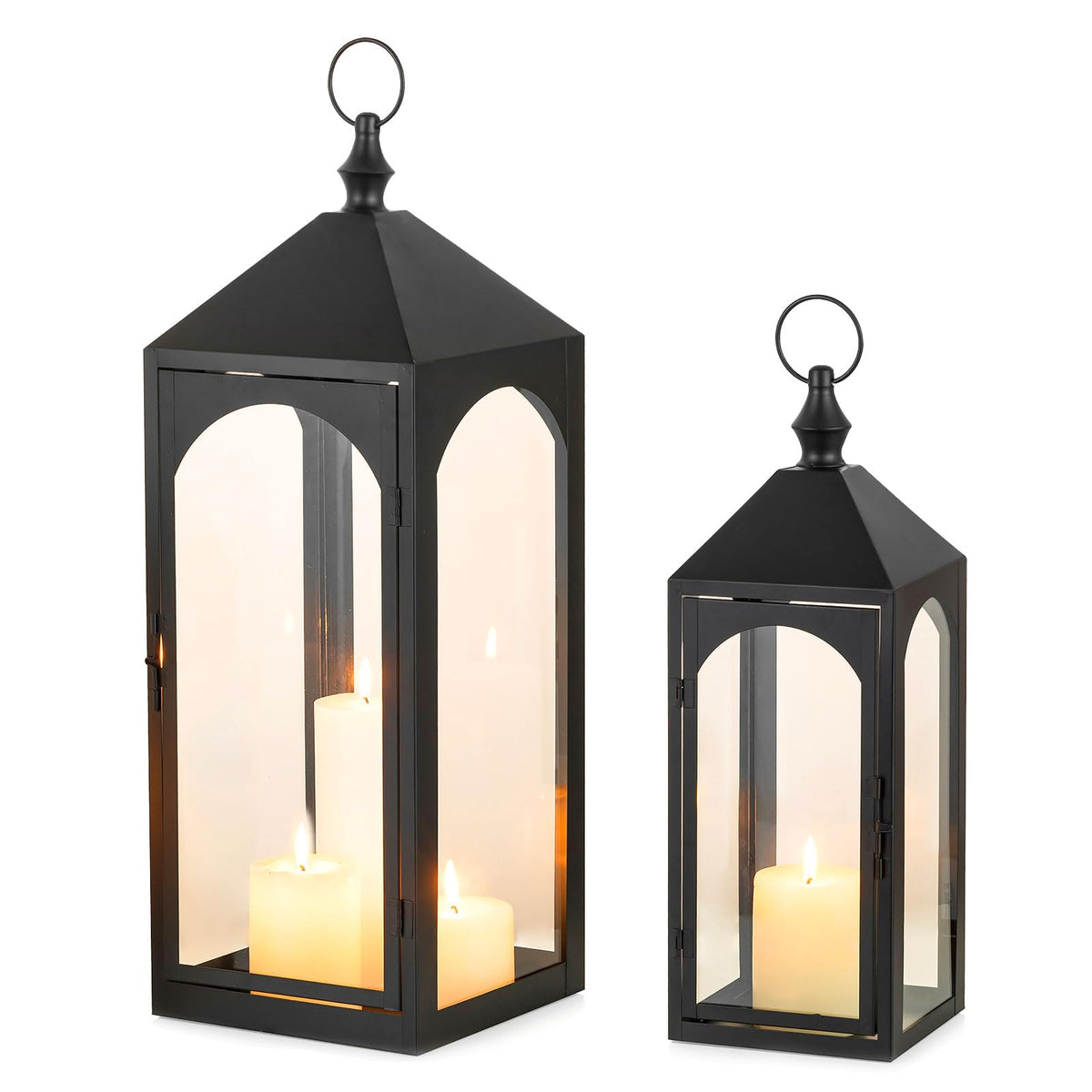 Black Outdoor Lantern
