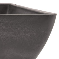 Charcoal Square Planter