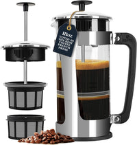 Polished Steel French Press