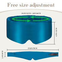 Blue Silk Sleep Mask