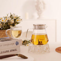 Clear One-Touch Teapot