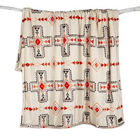 Sherpa Fleece Throw Blanket