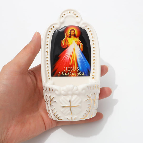Divine Mercy Holy Water Font