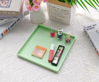 Green Square Tray (Set of 3)