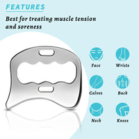 Steel Gua Sha Muscle Scraper
