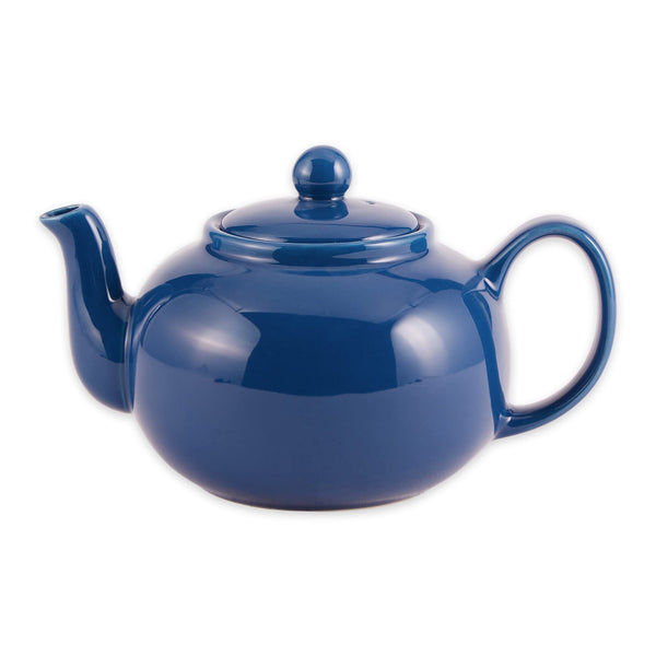 Light Blue Stoneware Teapot