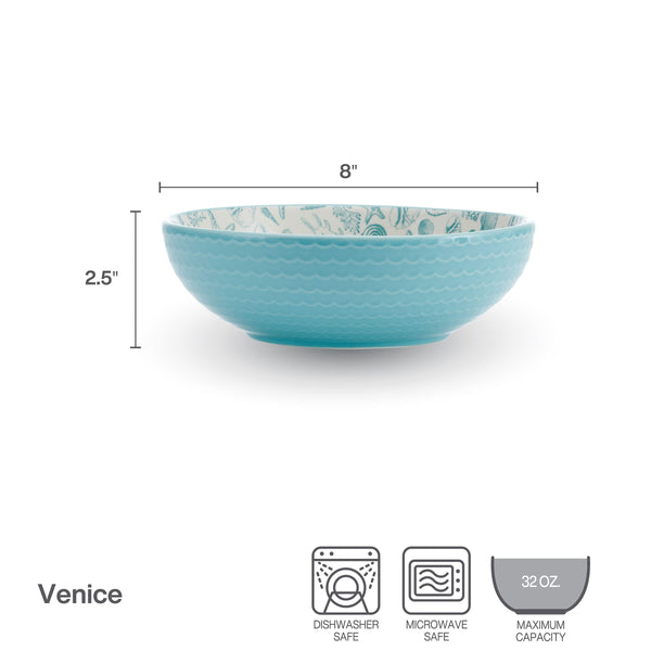 Venice Pasta Bowls (Set of 2)