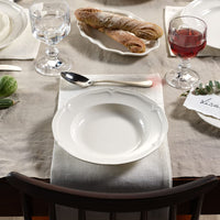 Creamy White Porcelain Pasta Bowl