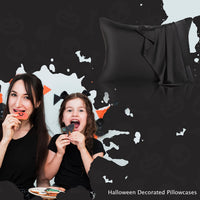 Black Silk Pillowcase
