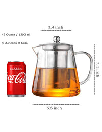 Glass Teapot & Infuser Set